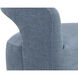 Lloret Danny Iceberg Wheeled Dining Armchair, Wheeled